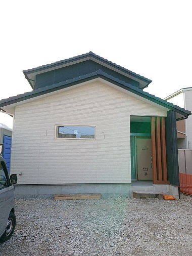 豊田市の木の家工務店都築建設の注文住宅建築中
