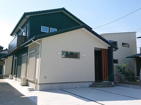 豊田市の木の家工務店都築建設の施工例外観