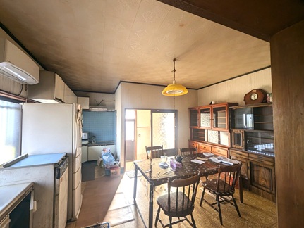 豊田市木の家工務店都築建設のリノベーション工事 ダイニングキッチンビフォー