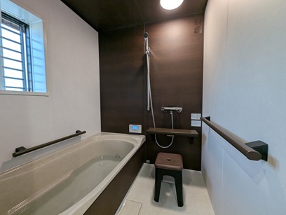 豊田市木の家工務店都築建設 豊田市南部リノベーション現場 ユニットバス